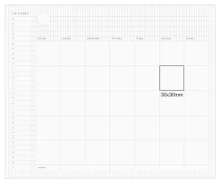 Daily Sequence One-Month Planner