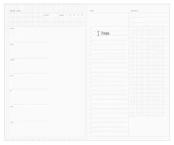 Daily Sequence One-Month Planner