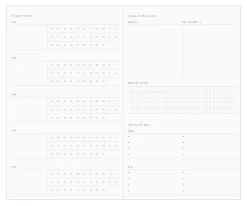 Daily Sequence One-Month Planner