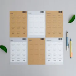 Date Label Sticker Set