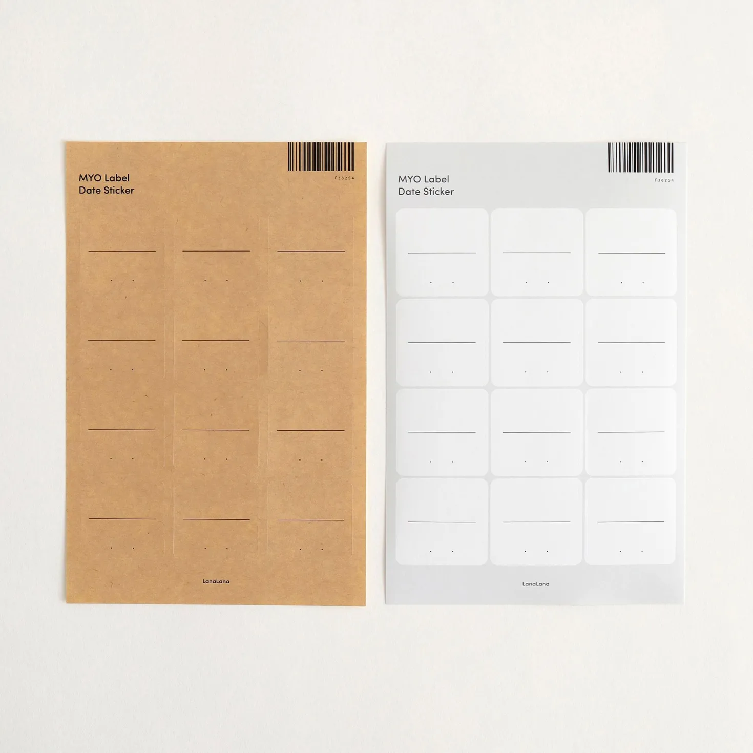 Date Label Sticker Set