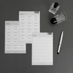 Date Label Sticker Set