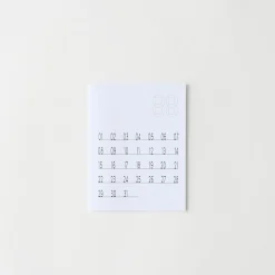 Dateless Calendar Sticky Note