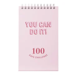 100 Days Challenge Desk Planner