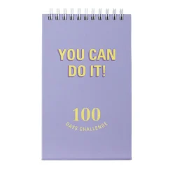 100 Days Challenge Desk Planner