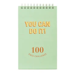 100 Days Challenge Desk Planner