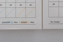 35 Days Goal Planning Notepad