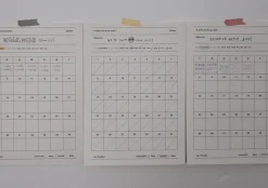 35 Days Goal Planning Notepad