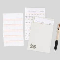 35 days Habit Tracker Memo Pad