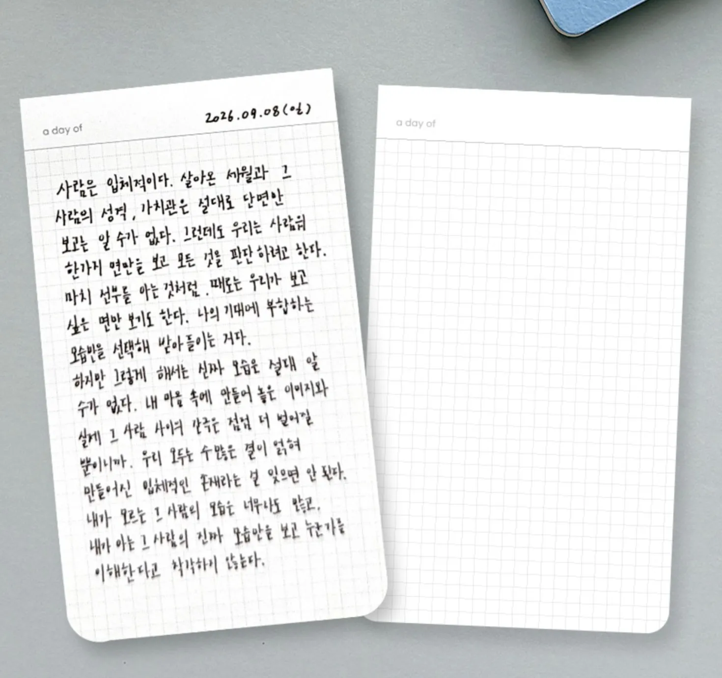 Delight Log Mini Notebook
