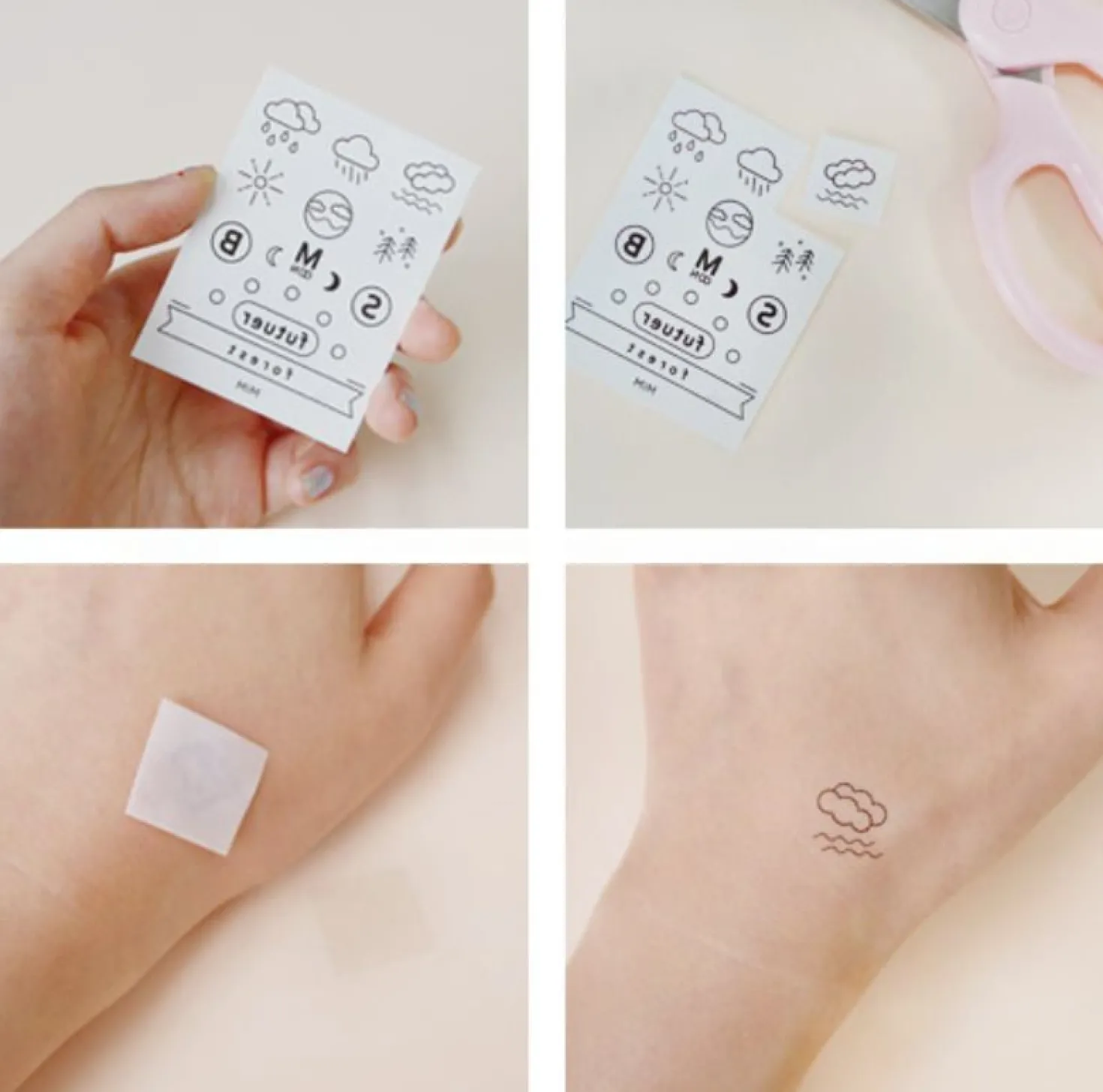 Delight Temporary Tattoo v7