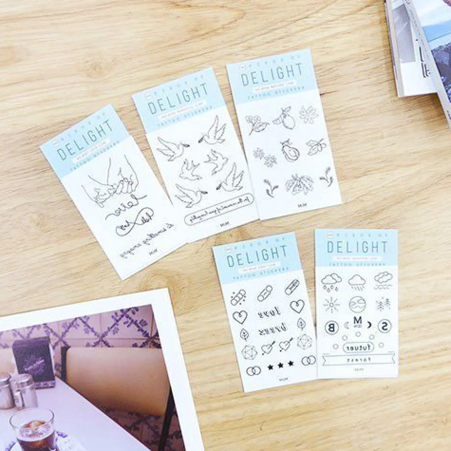Delight Temporary Tattoo v4