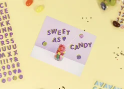 3D Fun Mix Alphabet Removable Sticker