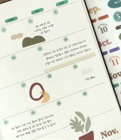 Diary Date Sticker Set