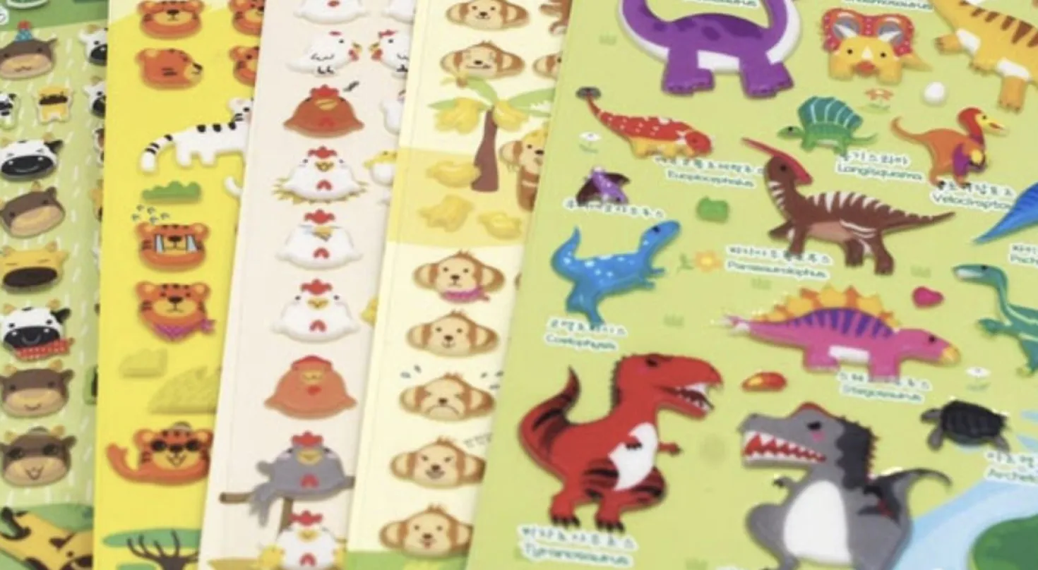 Dino Collection Puffy Sticker