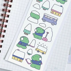 Dino & Hodu Winter Story Sticker
