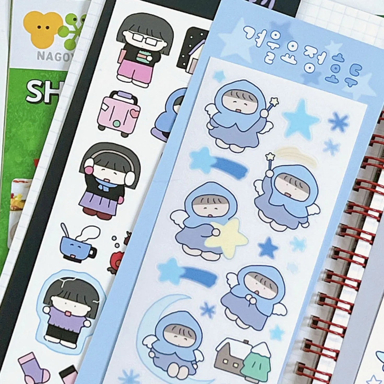 Dino & Hodu Winter Story Sticker