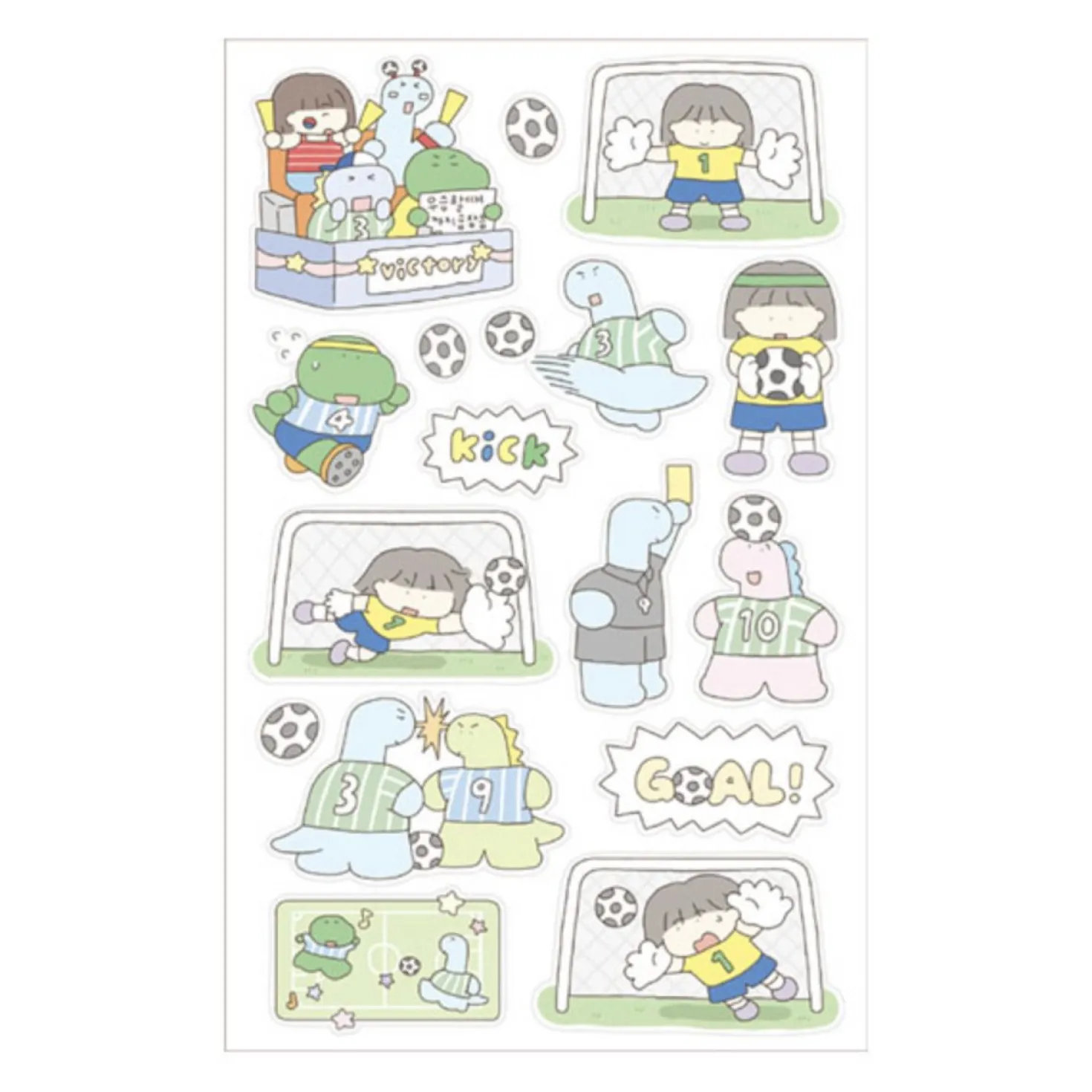 Dino Sports Deco Sticker