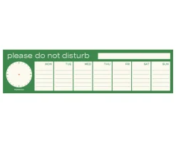 DND Weekly Schedule Notepad