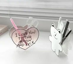 Doodle Acrylic Pen Holder