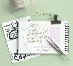 Doodle Alphabet Kiss Cut Deco Tape
