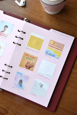Double-sided Classy 6 Ring A5 Index Planner Refill