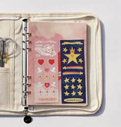 Double-sided 6 Ring A5 Pocket Refill