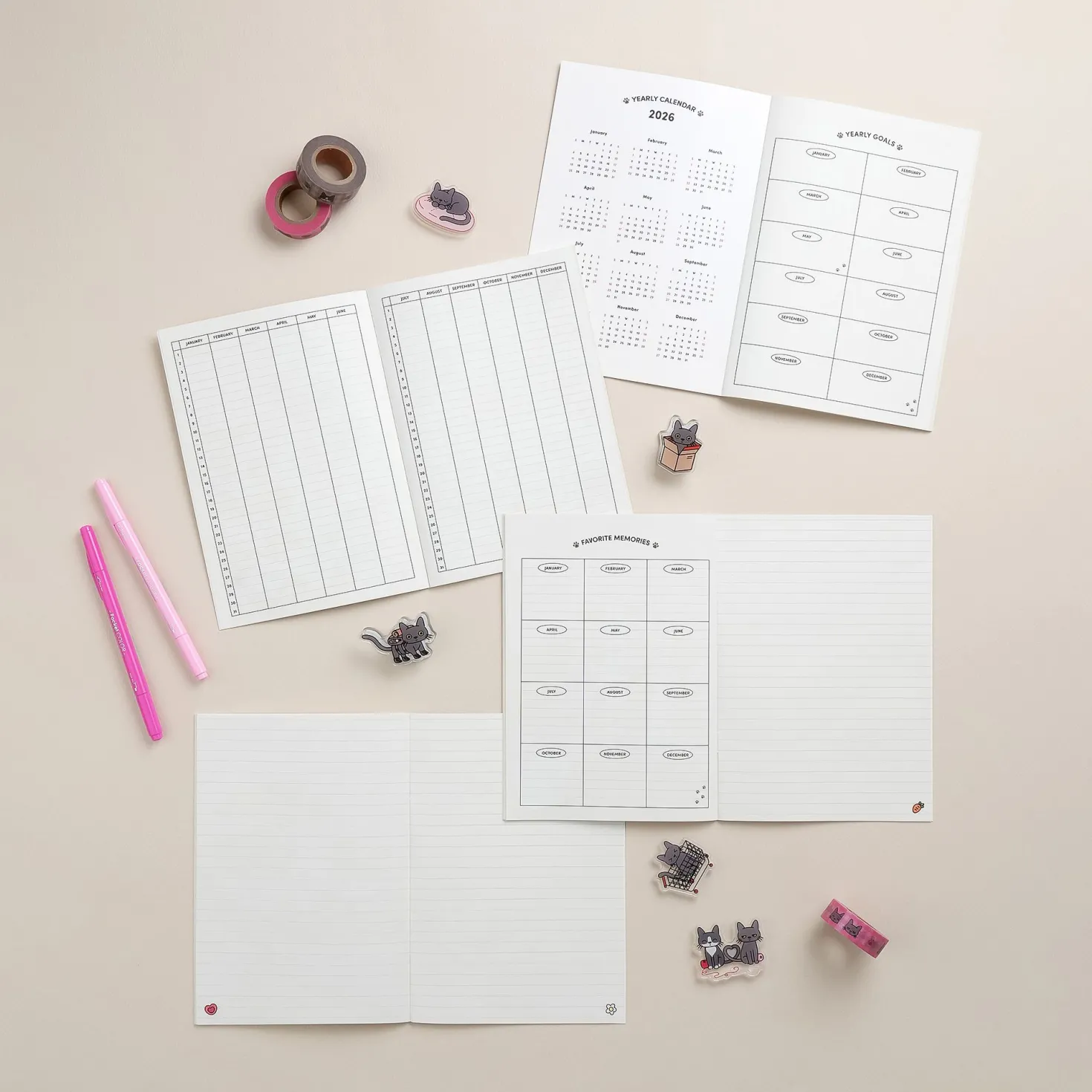 Double-sided Themed Acrylic Clip