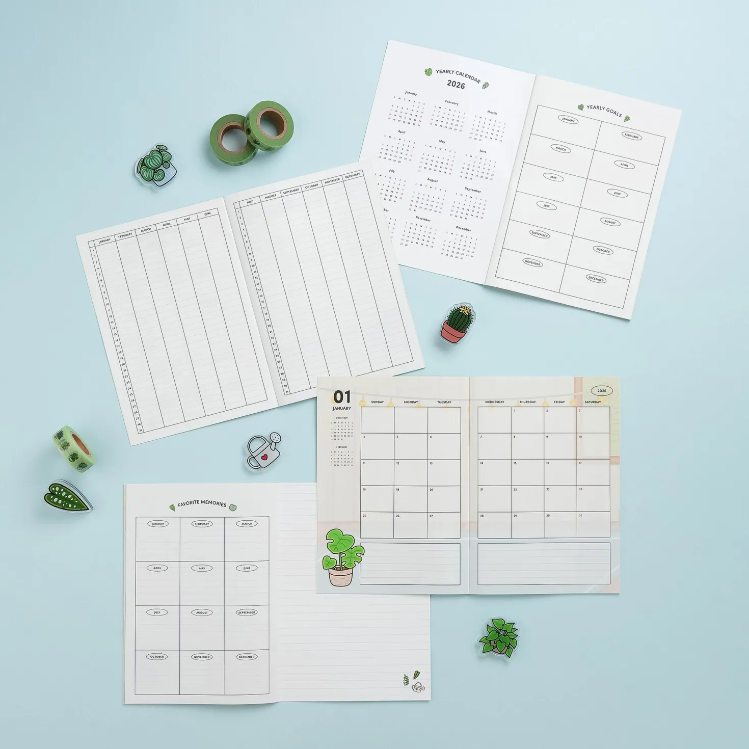 Double-sided Themed Acrylic Clip