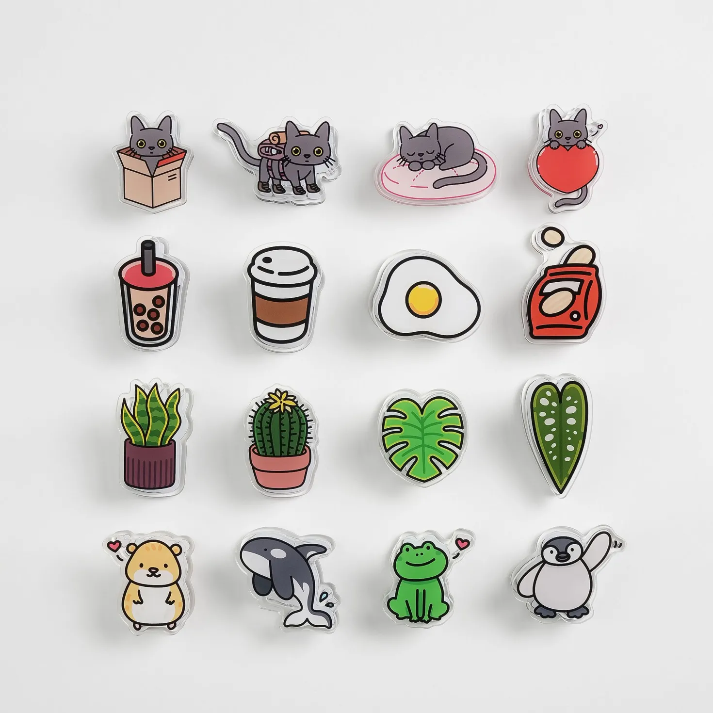 Double-sided Themed Acrylic Clip