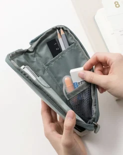 Double Zip Up Pen Pouch v6