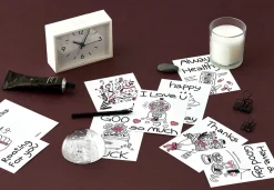 Drawing Message Postcard