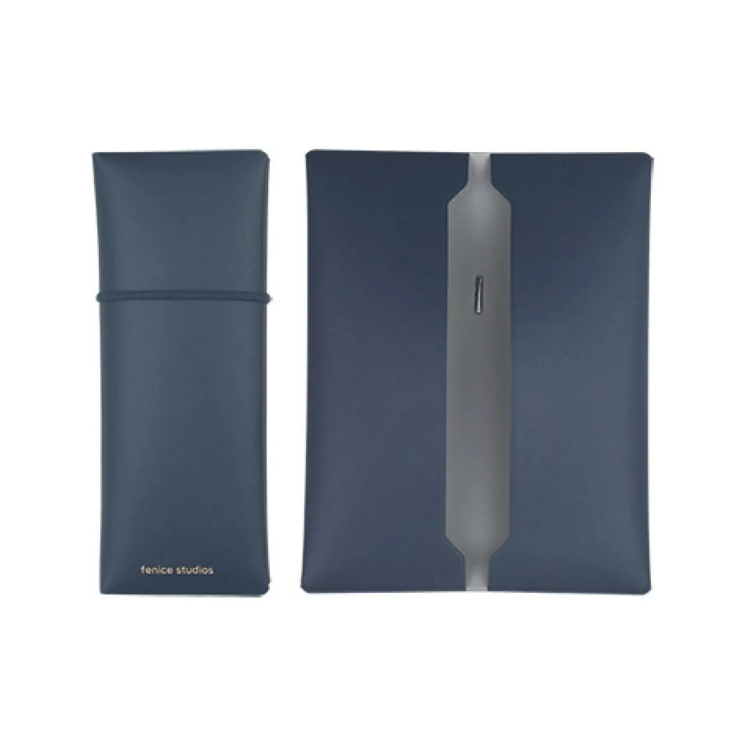 Dual Pocket Band Pencil Case