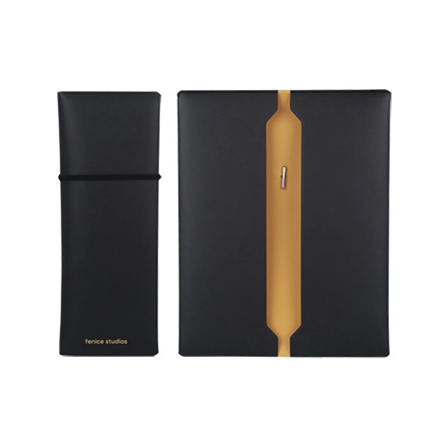 Dual Pocket Band Pencil Case