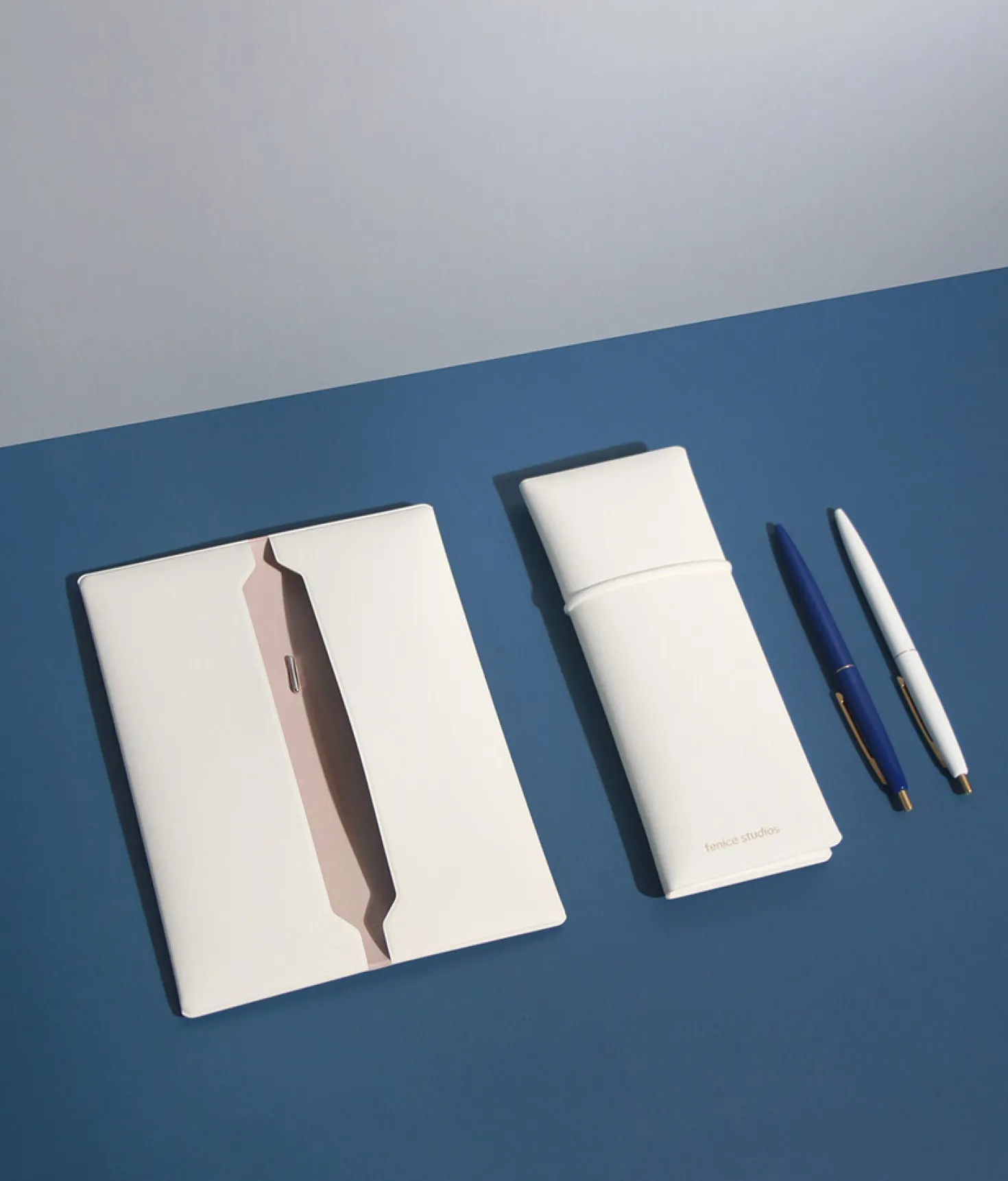 Dual Pocket Band Pencil Case