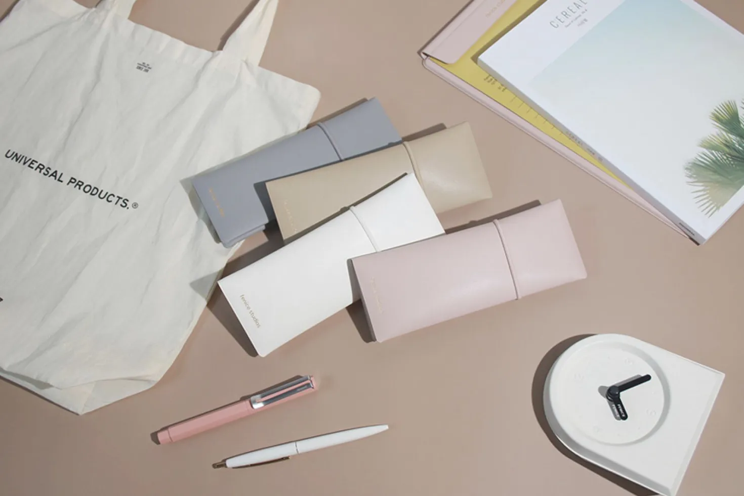 Dual Pocket Band Pencil Case