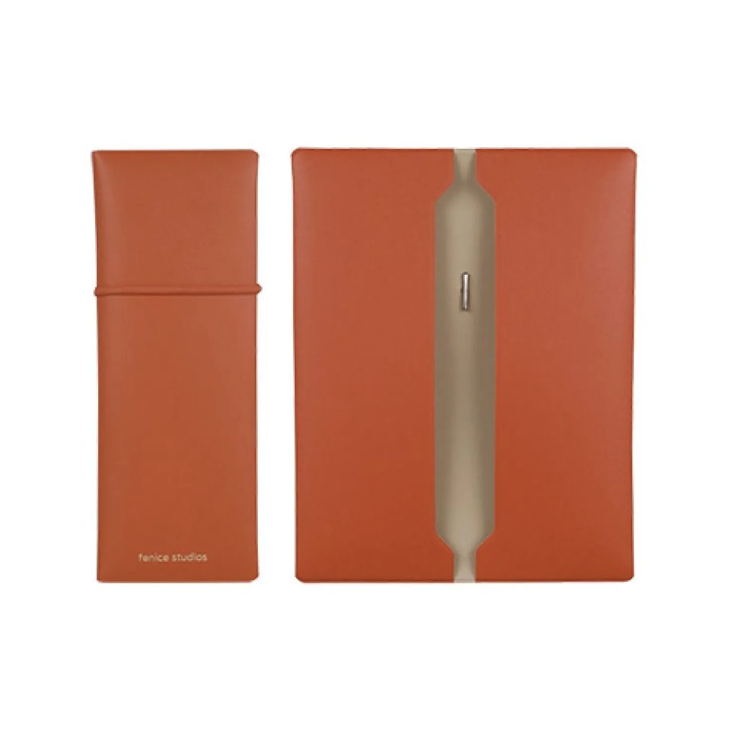 Dual Pocket Band Pencil Case
