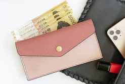 Edge Vegan Leather Slim Pouch