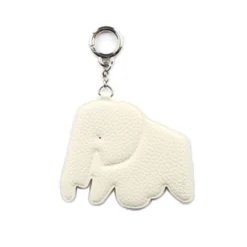 Elephant Vegan Leather Key Ring