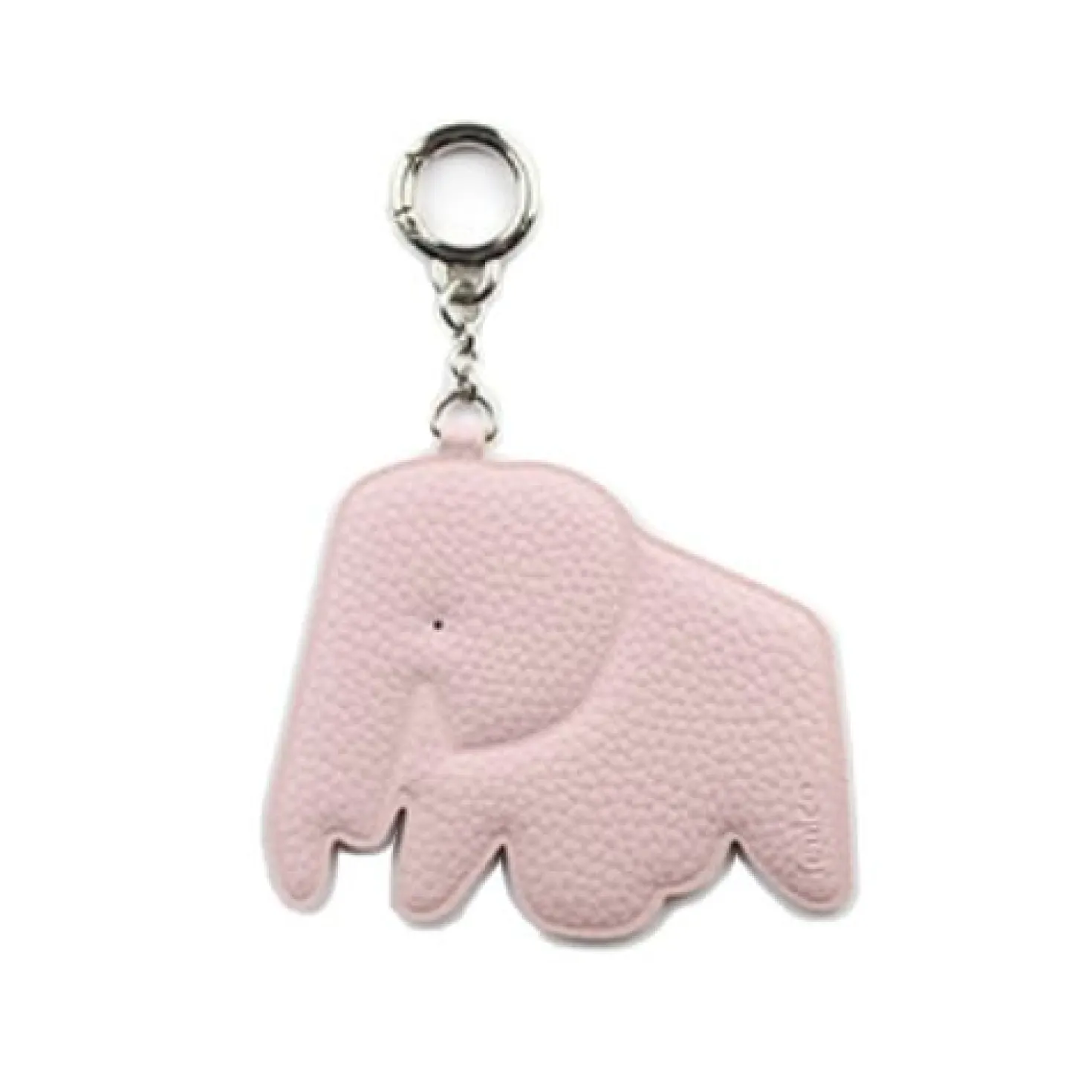 Elephant Vegan Leather Key Ring