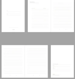 Episode B6 Lined Notebook