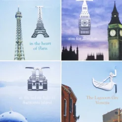 Europe Travel Bookmark