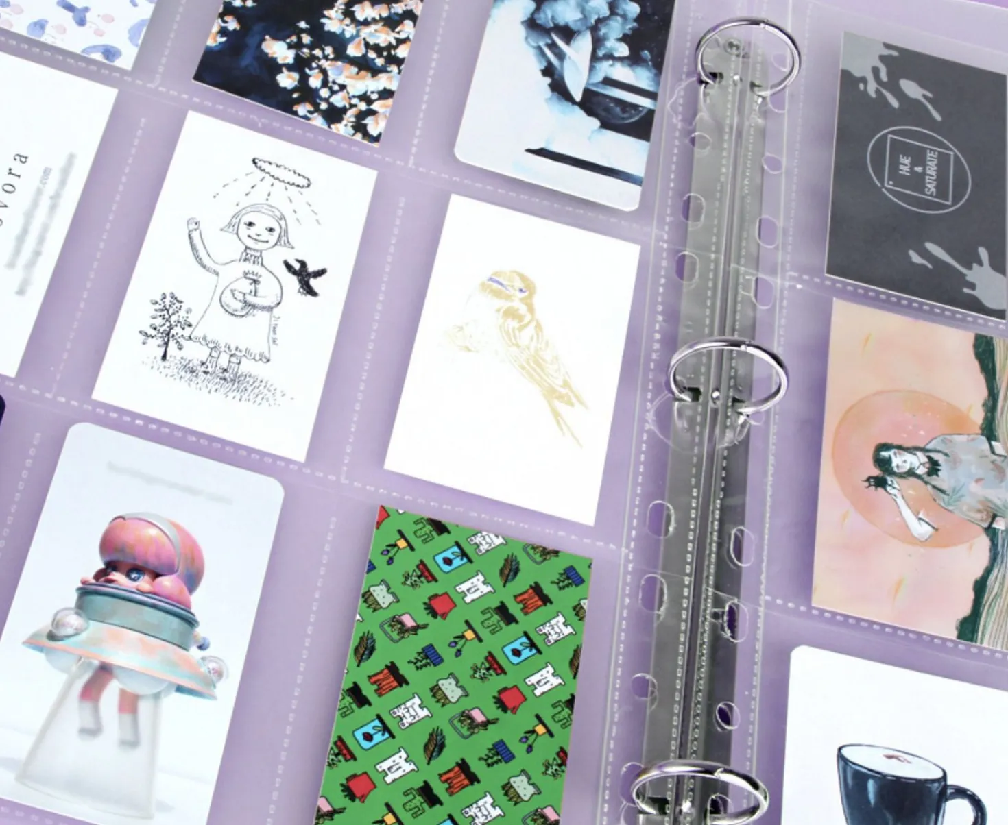 Extra Large 3 Ring Binder Photo Pocket Refill