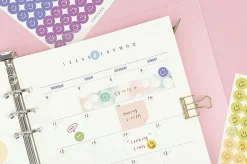 Face Color Palette Sticker