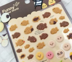 Fish Shaped Bread Puffy Sticker
