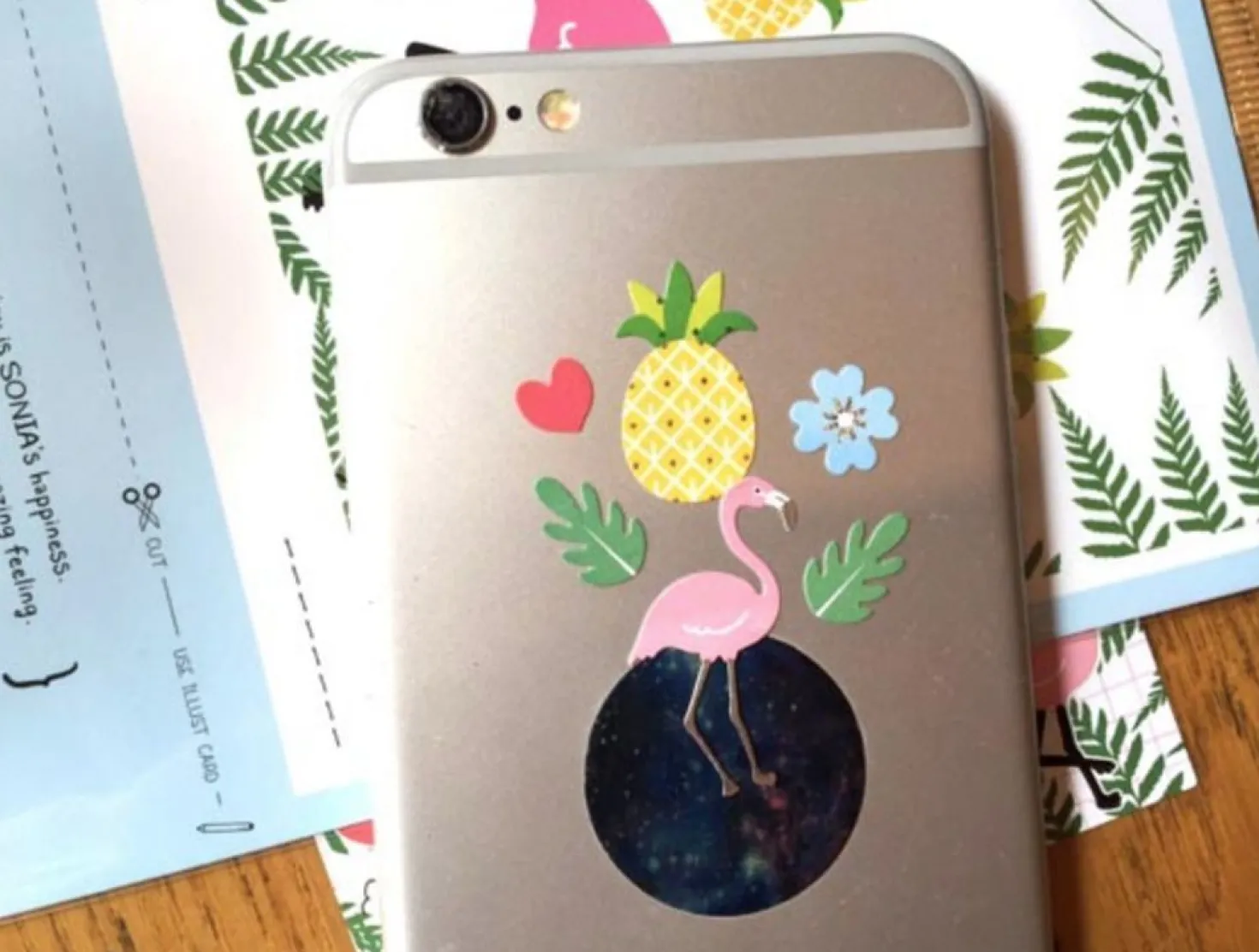 Flamingo Deco Sticker