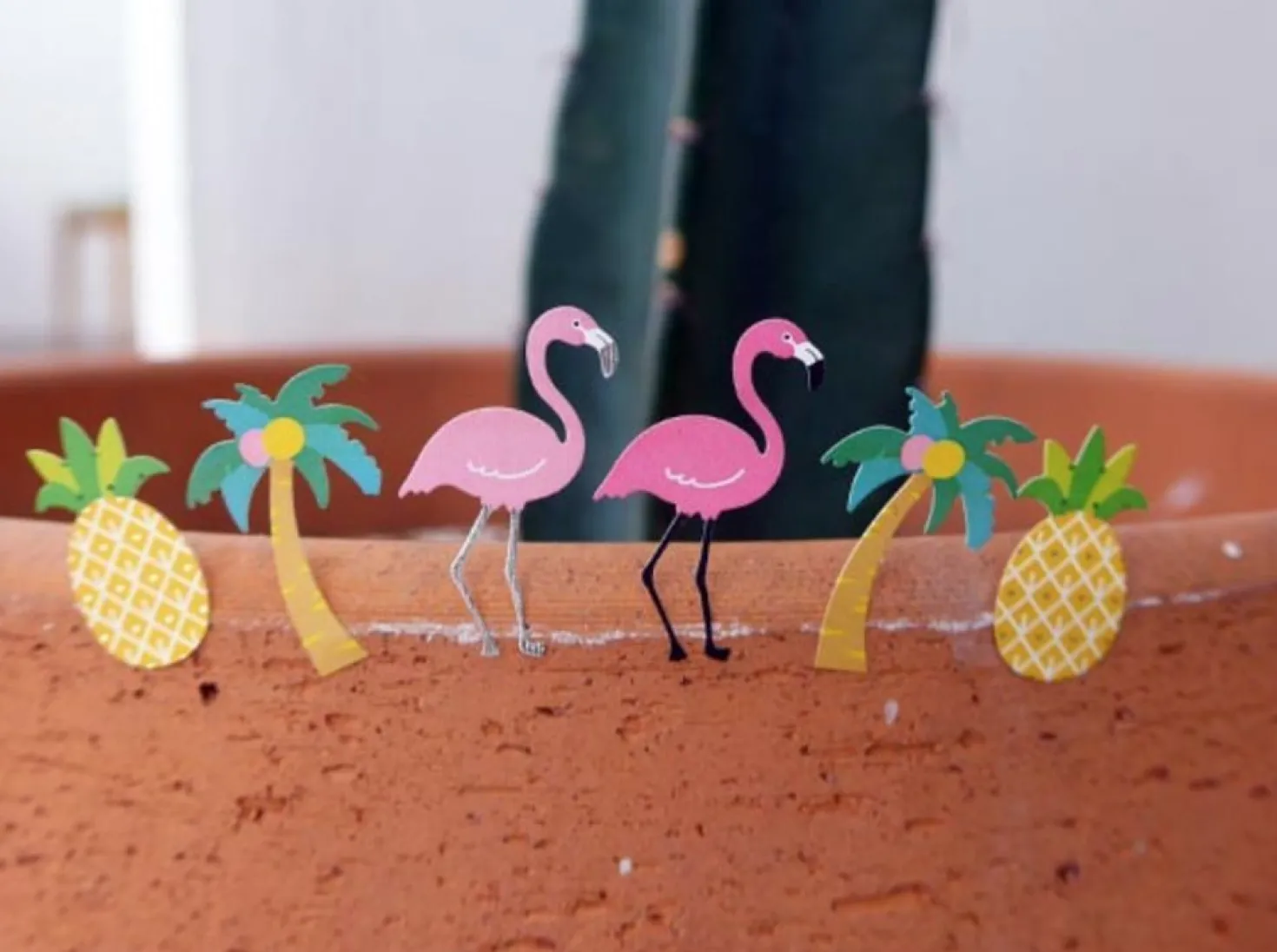 Flamingo Deco Sticker