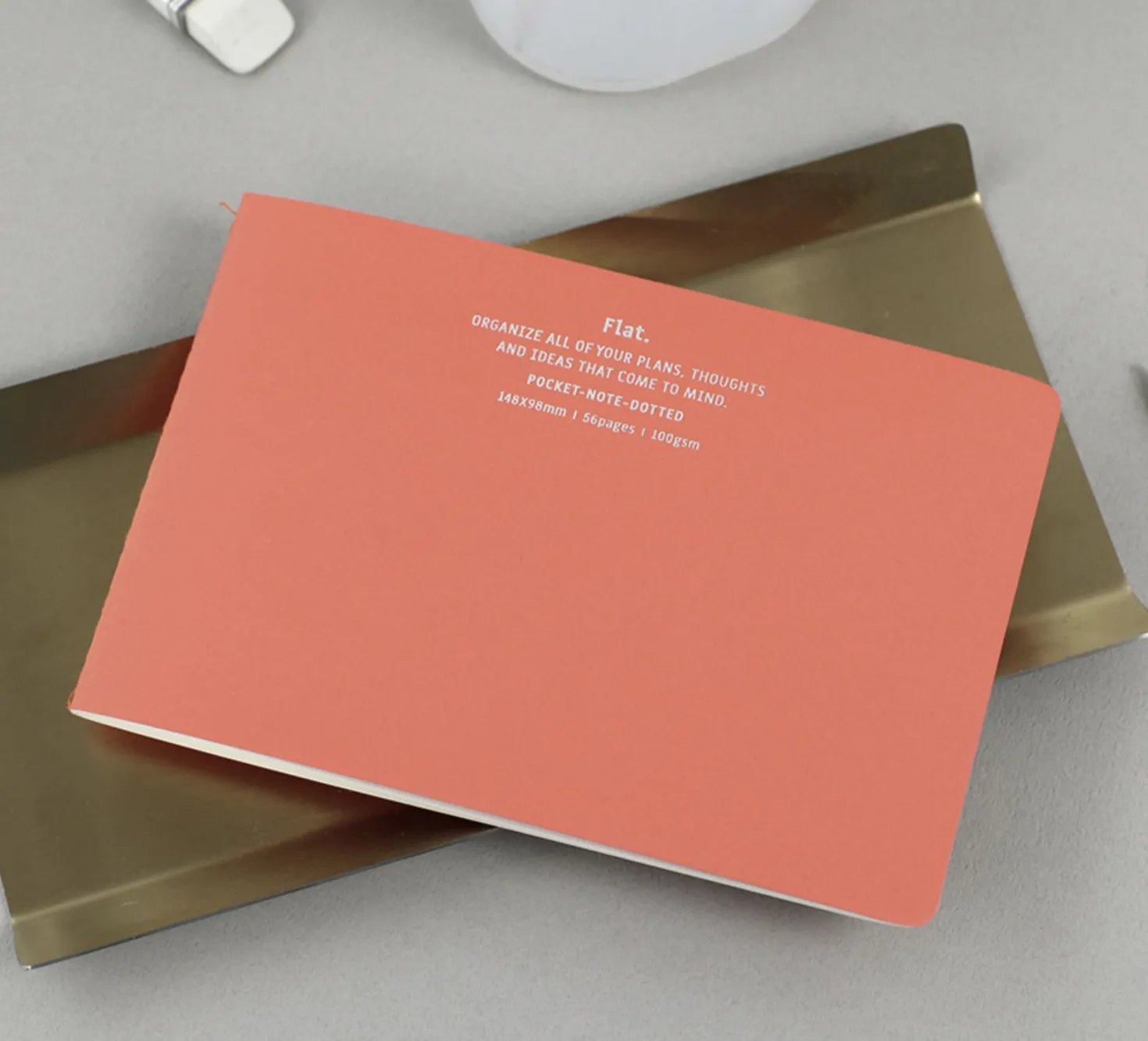 Flat Dot Grid Pocket Notebook