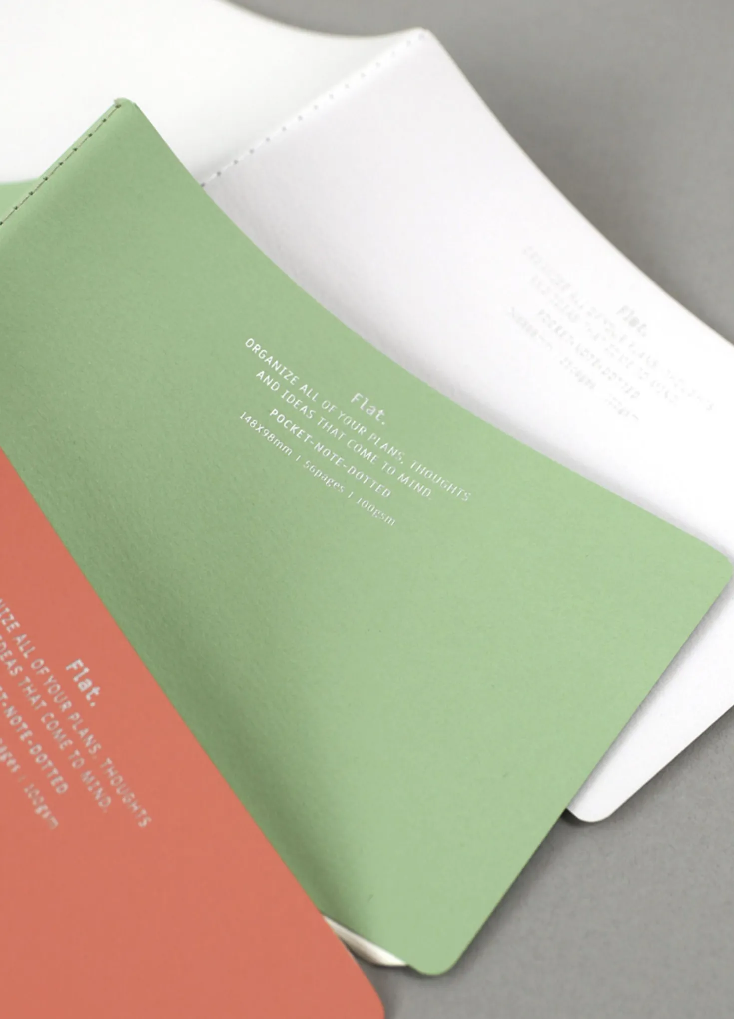 Flat Dot Grid Pocket Notebook
