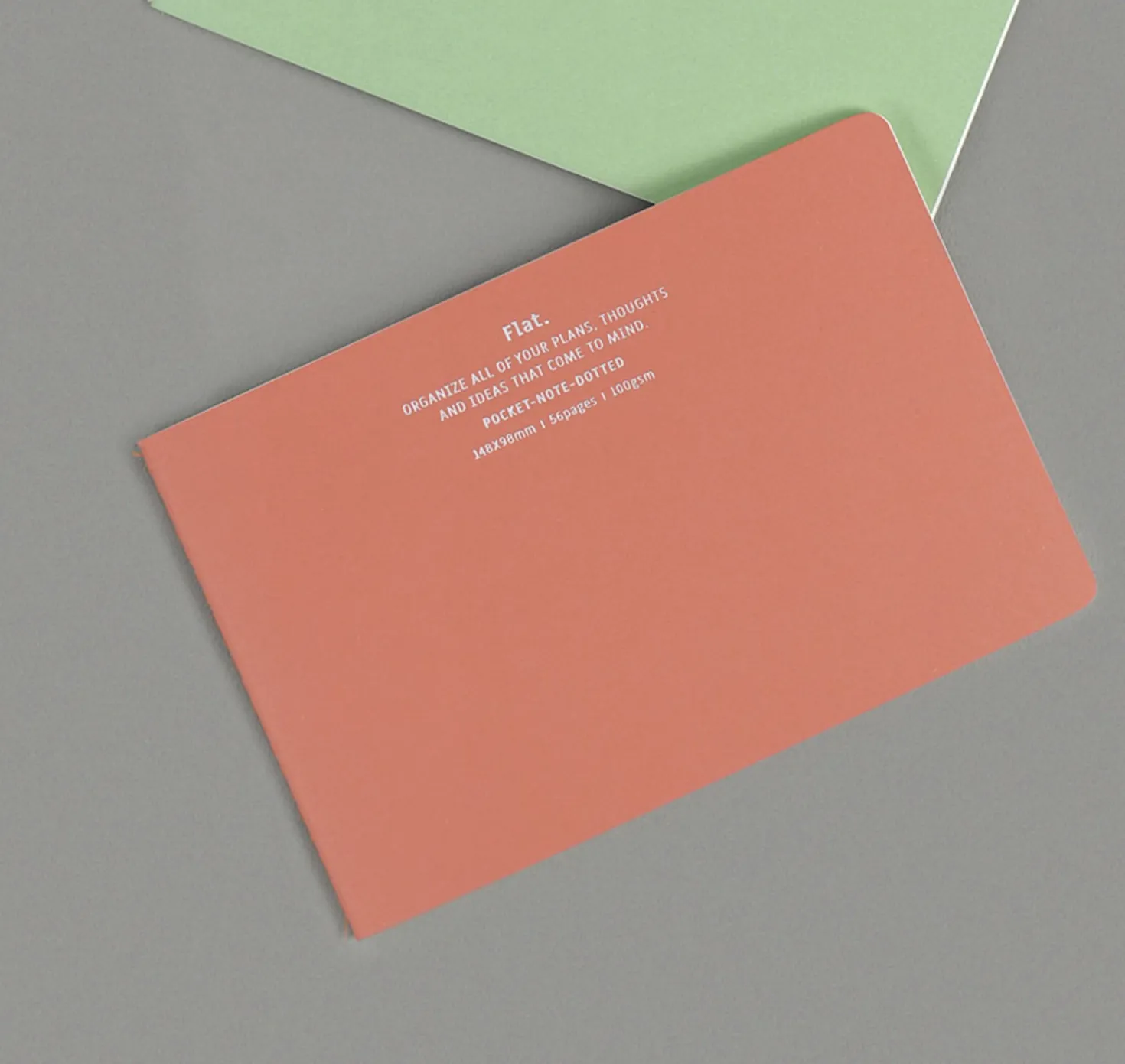 Flat Dot Grid Pocket Notebook